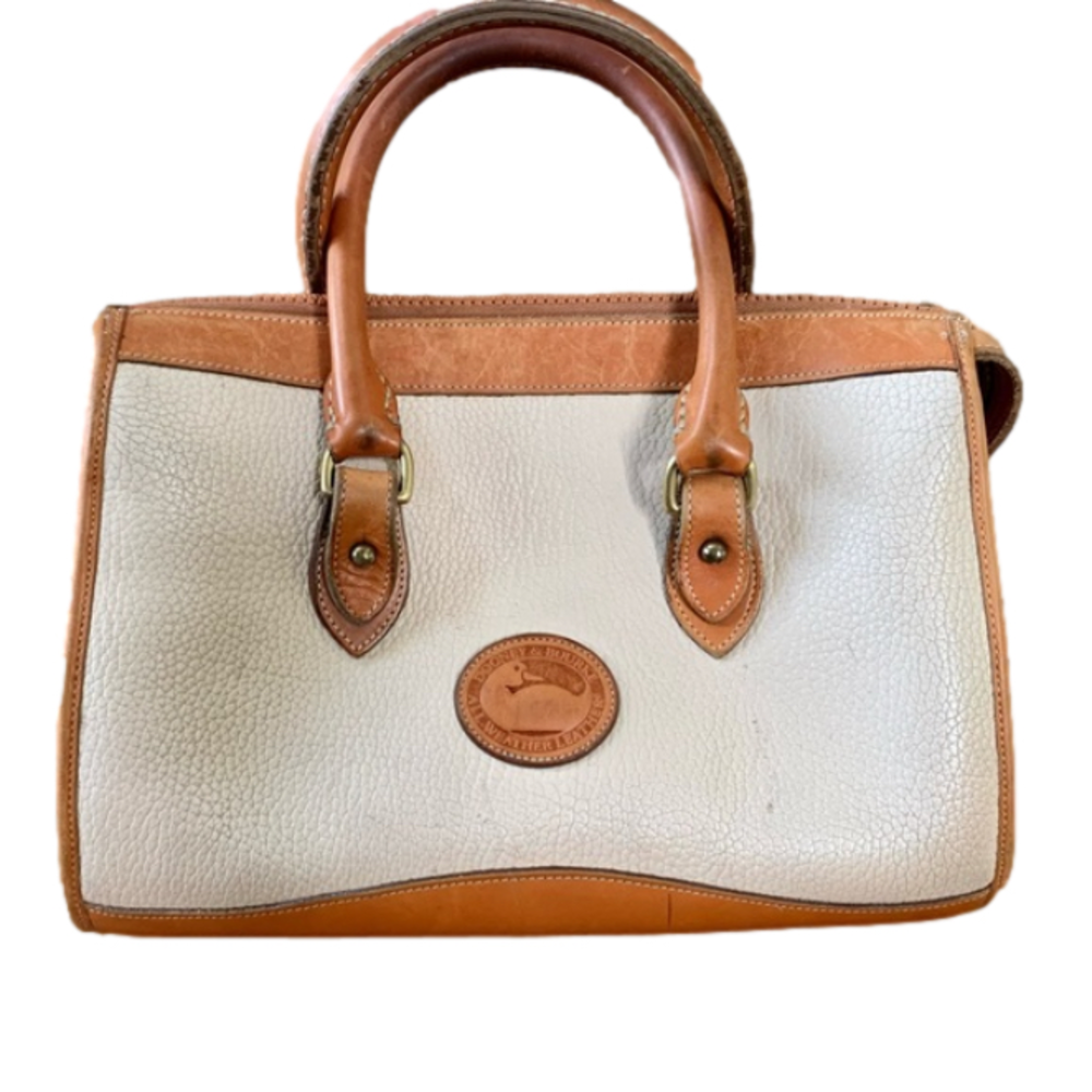 Dooney & Bourke Vintage Leather Satchel - Picture 1 of 16